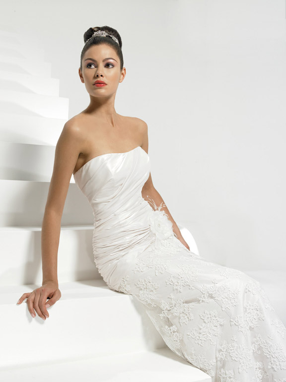 Orifashion HandmadeWedding Dress_Sweetheart neckline AL063