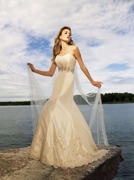 Orifashion HandmadeWedding Dress_Strapless style AL069 - Click Image to Close