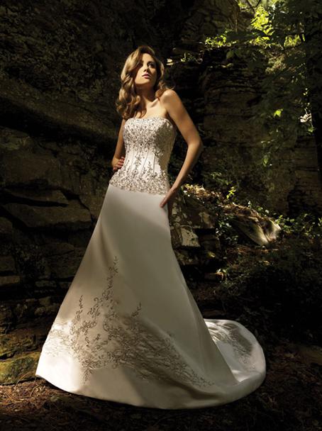 Orifashion HandmadeWedding Dress_Strapless style AL072