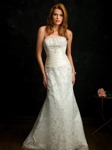 Orifashion HandmadeWedding Dress_Slim A-line AL083