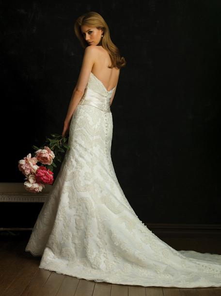 Orifashion HandmadeWedding Dress_Graceful cathedral train AL088 - Click Image to Close