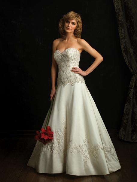 Orifashion HandmadeWedding Dress_Sweetheart neckline AL090