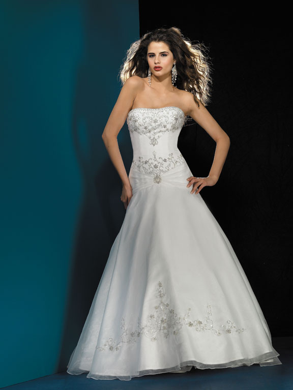 Orifashion HandmadeWedding Dress_Strapless style AL094