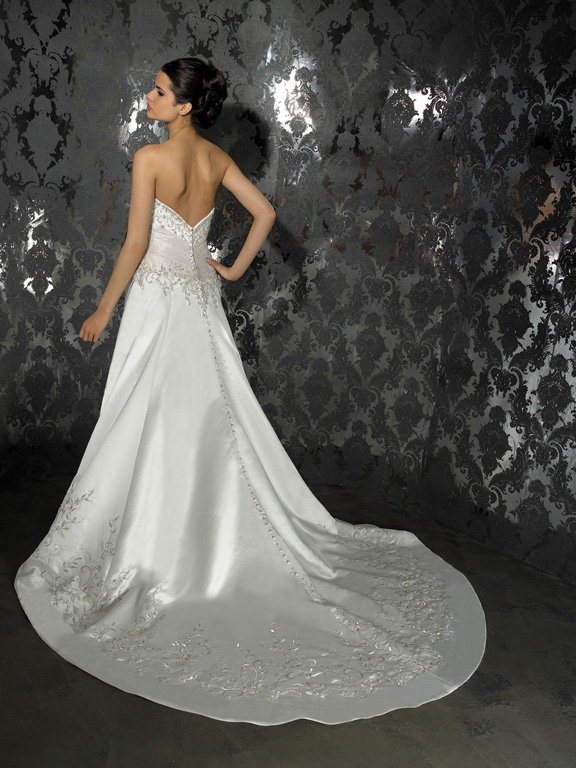 Orifashion HandmadeWedding Dress_Strapless A-line gown AL108 - Click Image to Close