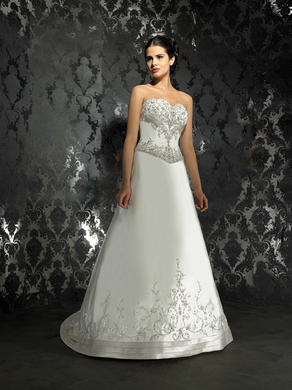 Orifashion HandmadeWedding Dress_Formal cathedral AL109