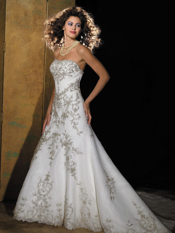 Orifashion HandmadeWedding Dress_Strapless style AL122