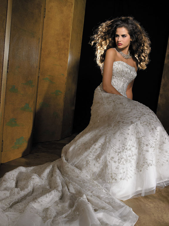 Orifashion HandmadeWedding Dress_A-line gown AL125