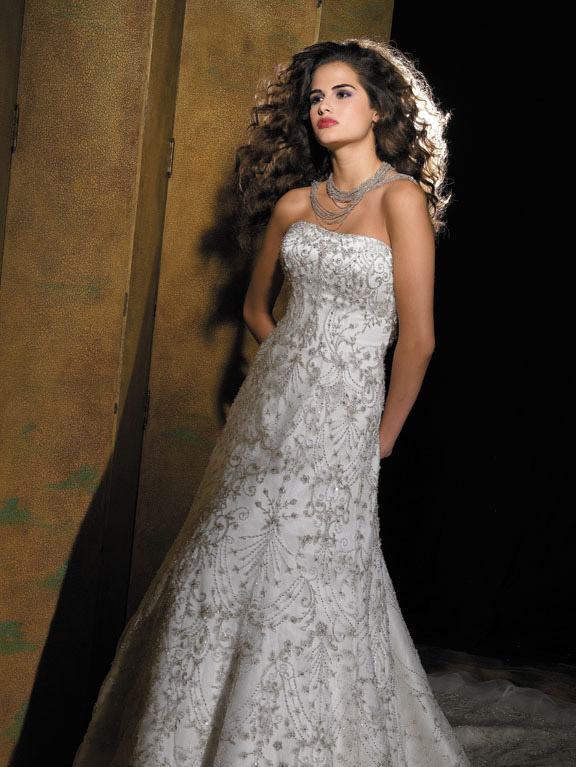 Orifashion HandmadeWedding Dress_A-line gown AL125