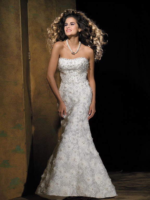 Orifashion HandmadeWedding Dress_Slim A-line AL126