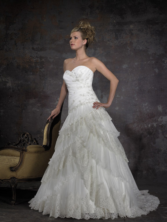 Orifashion HandmadeWedding Dress_Sweetheart neckline AL133 - Click Image to Close