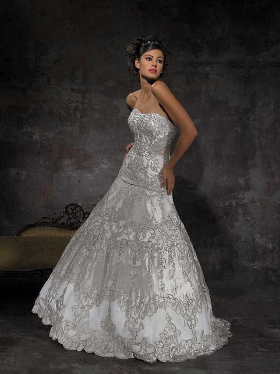 Orifashion HandmadeWedding Dress_Sweetheart neckline AL134 - Click Image to Close