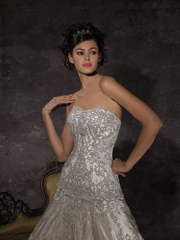 Orifashion HandmadeWedding Dress_Cathedral train AL134 - Click Image to Close