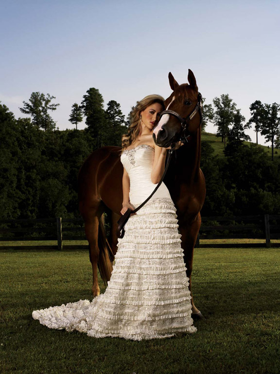 Orifashion HandmadeRomantic and Handmade Wedding Dress AL145 - Click Image to Close