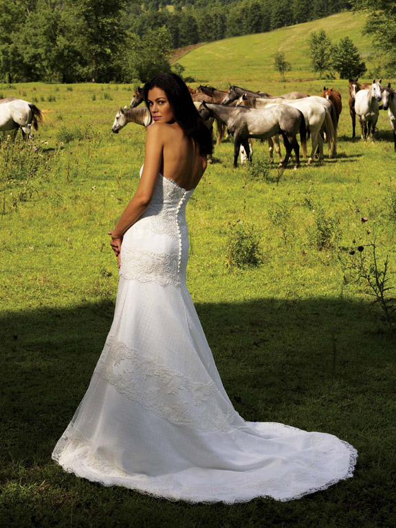 Orifashion HandmadeRomantic and Handmade Wedding Dress AL148