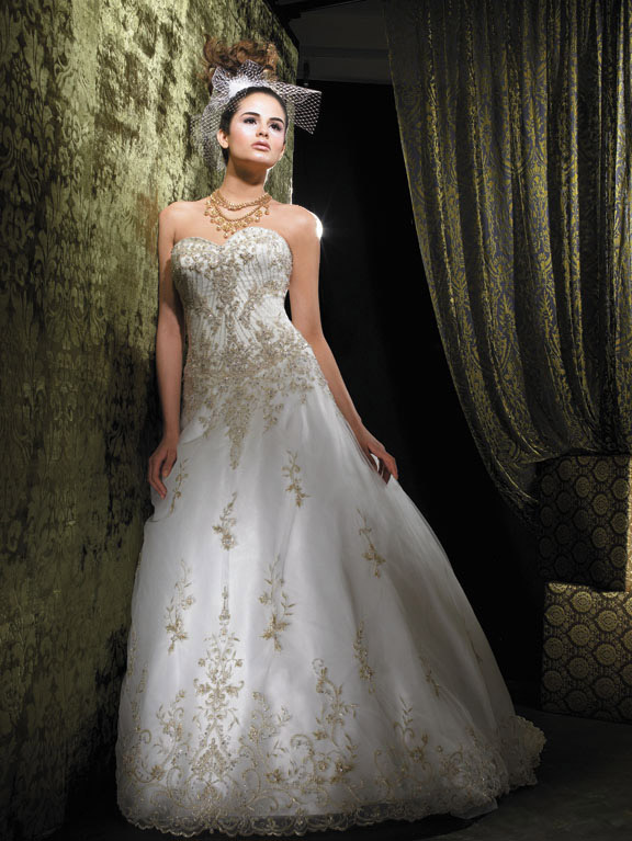 Orifashion HandmadeWedding Dress_Formal cathedral AL159