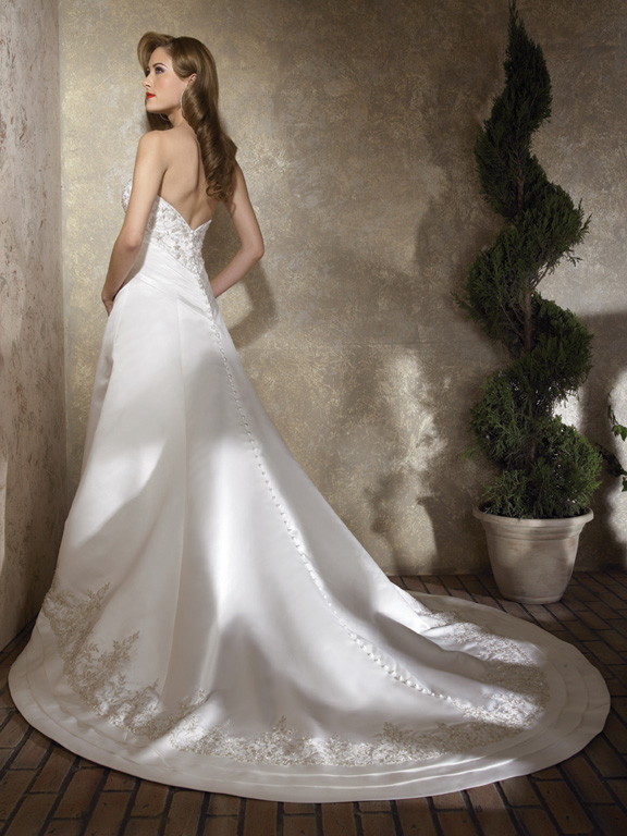 Orifashion HandmadeWedding Dress_Strapless style AL170