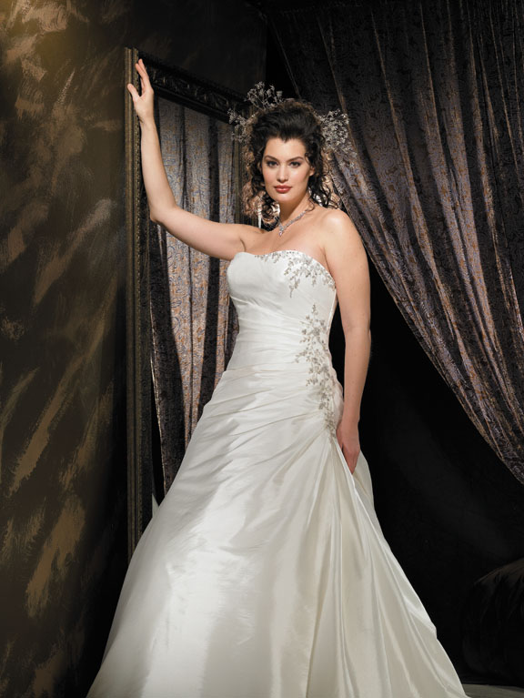 Orifashion HandmadeWedding Dress_Strapless style AL180