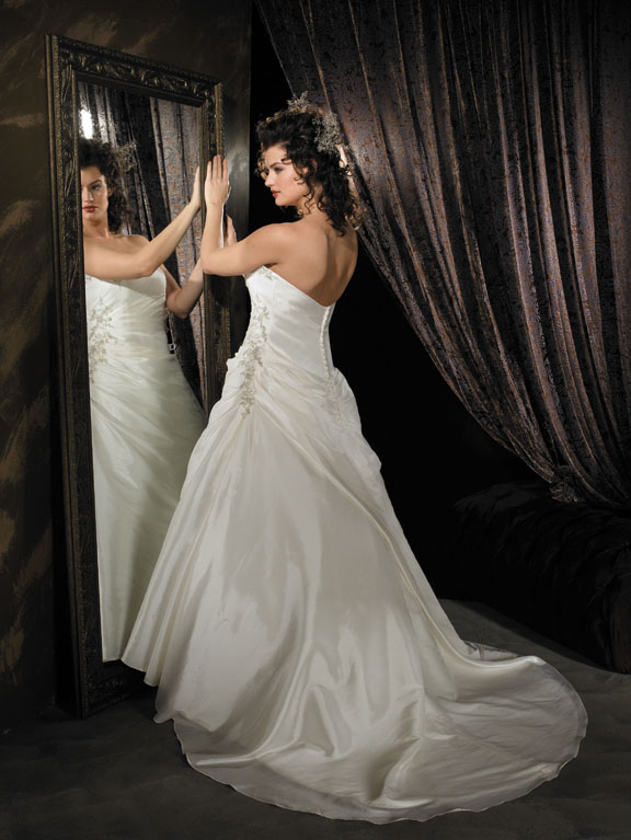 Orifashion HandmadeWedding Dress_Strapless style AL180