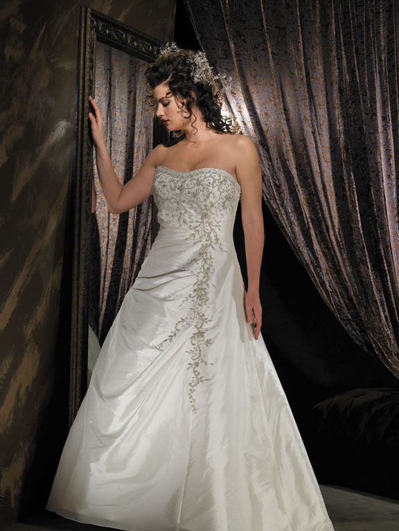 Orifashion HandmadeWedding Dress_Strapless style AL181