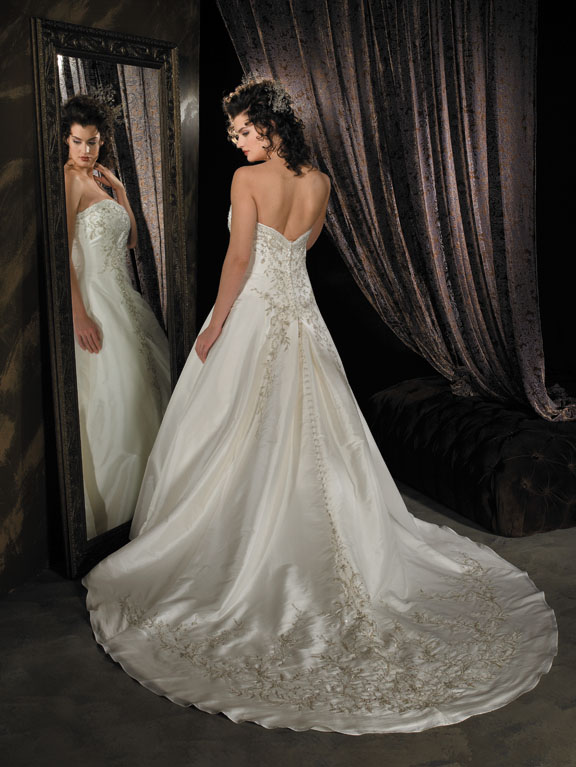 Orifashion HandmadeWedding Dress_Strapless style AL181