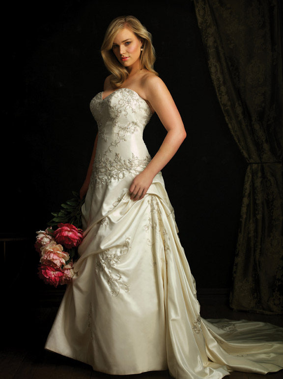 Orifashion HandmadeWedding Dress_Cathedral train AL188 - Click Image to Close