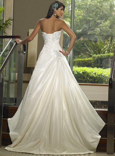 HandmadeOrifashionbride wedding dress / gown BG007