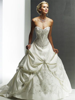 HandmadeOrifashionbride wedding dress / gown BG022 - Click Image to Close