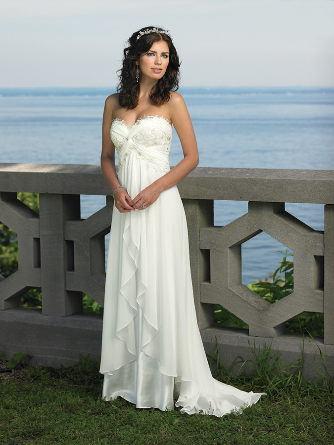 HandmadeOrifashionbride wedding dress / gown BG023
