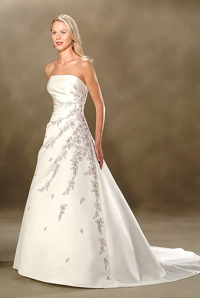 HandmadeOrifashionbride wedding dress / gown BG043