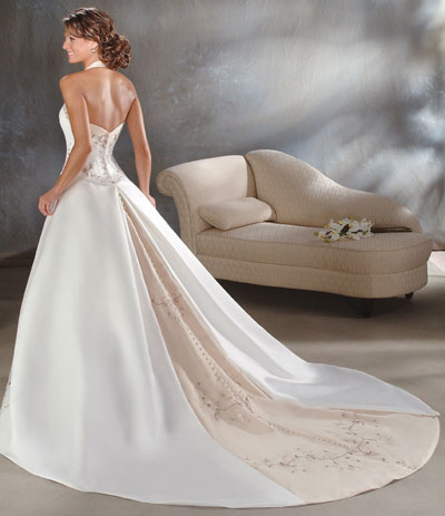 HandmadeOrifashionbride wedding dress / gown BG076