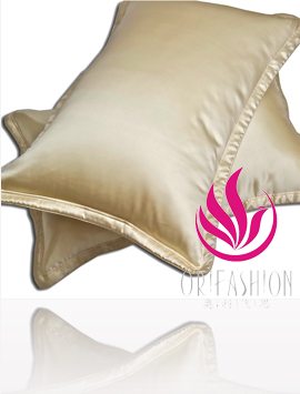 Seamless Orifashion Silk Bedding 6PCS Set Solid Color Queen Size