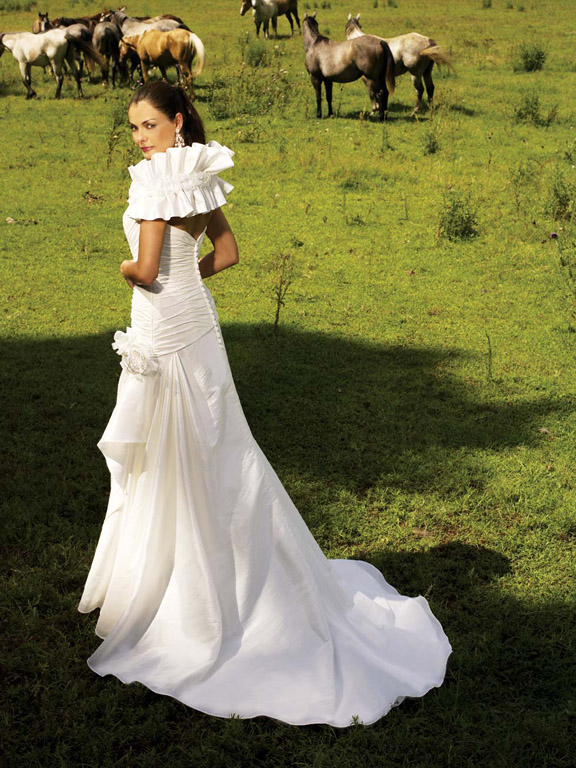 Orifashion HandmadeRomantic and Handmade Wedding Dress AL153 - Click Image to Close
