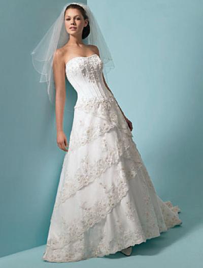 Bridal Wedding dress / gown C905 - Click Image to Close