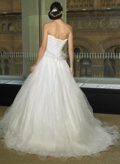 Bridal Wedding dress / gown C935 - Click Image to Close