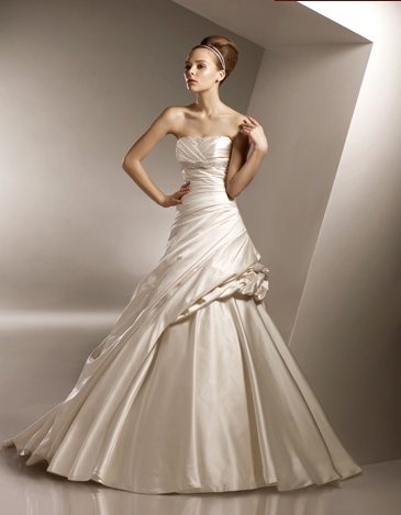 Orifashion HandmadeWedding Dress_ Strapless A-line DC002 - Click Image to Close