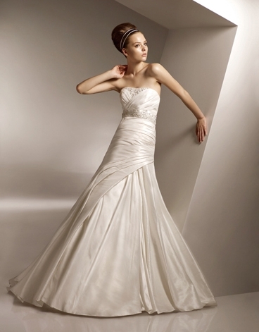 Orifashion HandmadeWedding Dress_ Strapless A-line DC006