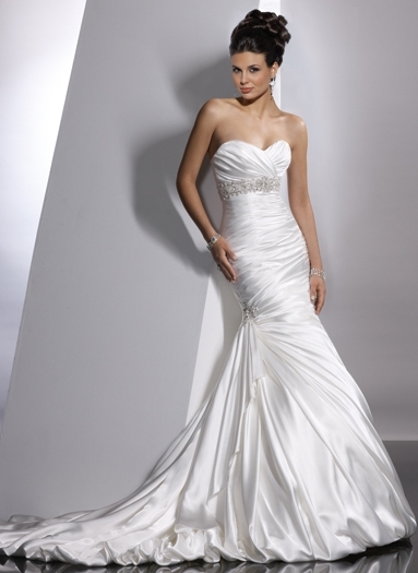 Orifashion HandmadeWedding Dress_ Sheath line DC012 - Click Image to Close