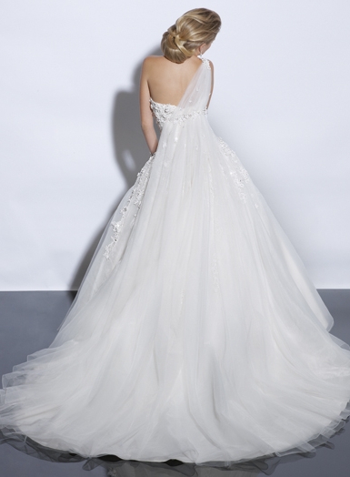 Orifashion HandmadeWedding Dress_Strapless style DC026