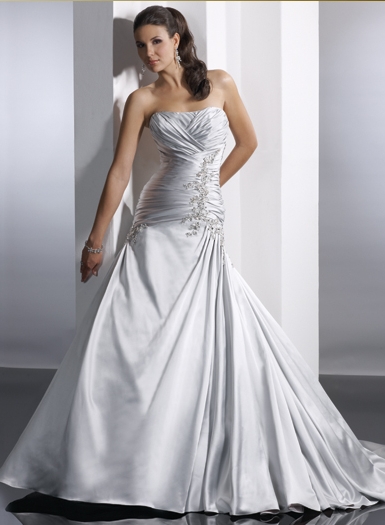 Orifashion HandmadeWedding Dress_Strapless style DC029