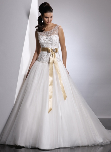Orifashion HandmadeWedding Dress_Modest style DC035
