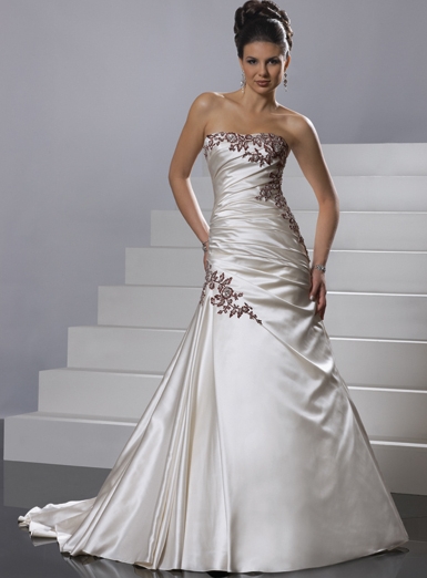 Orifashion HandmadeWedding Dress_Graceful A-line DC042 - Click Image to Close