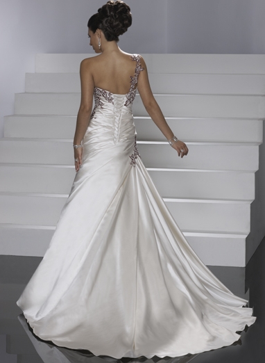 Orifashion HandmadeWedding Dress_Graceful A-line DC042 - Click Image to Close