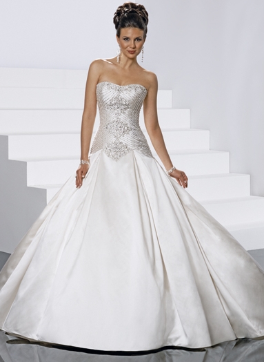 Orifashion HandmadeWedding Dress_Court style DC043 - Click Image to Close