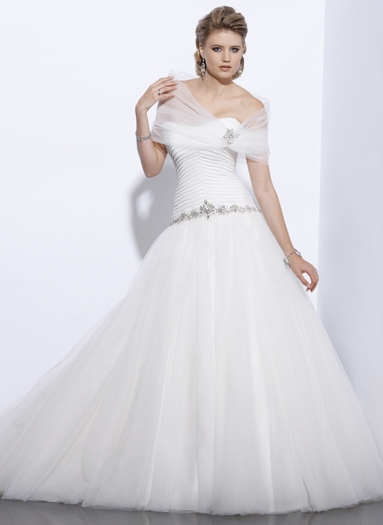 Orifashion HandmadeWedding Dress_STrapless A-line DC047