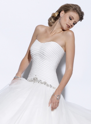 Orifashion HandmadeWedding Dress_STrapless A-line DC047 - Click Image to Close