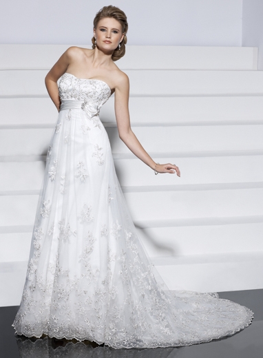 Orifashion HandmadeWedding Dress_Graceful A-line DC048 - Click Image to Close