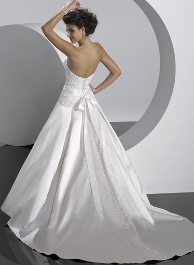 Orifashion HandmadeWedding Dress_Strapless style DC065