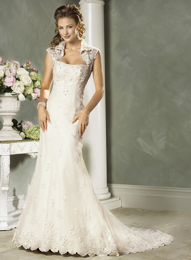 Golden collection wedding dress / gown GW031 - Click Image to Close