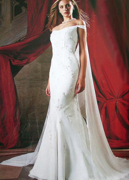 Golden collection wedding dress / gown GW036