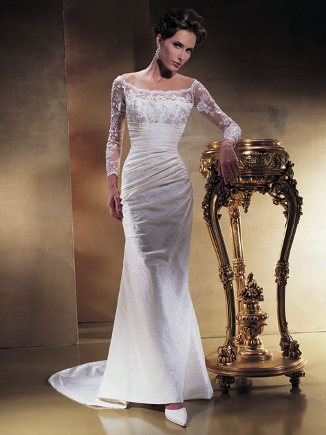 Golden collection wedding dress / gown GW058 - Click Image to Close